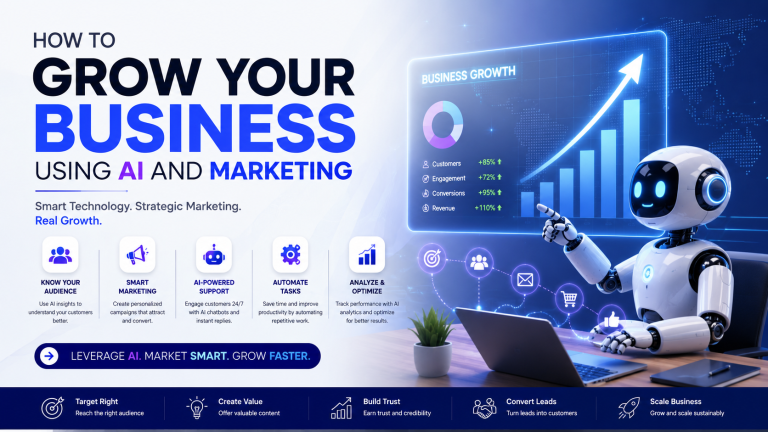 How to Grow Business AI & Marketing