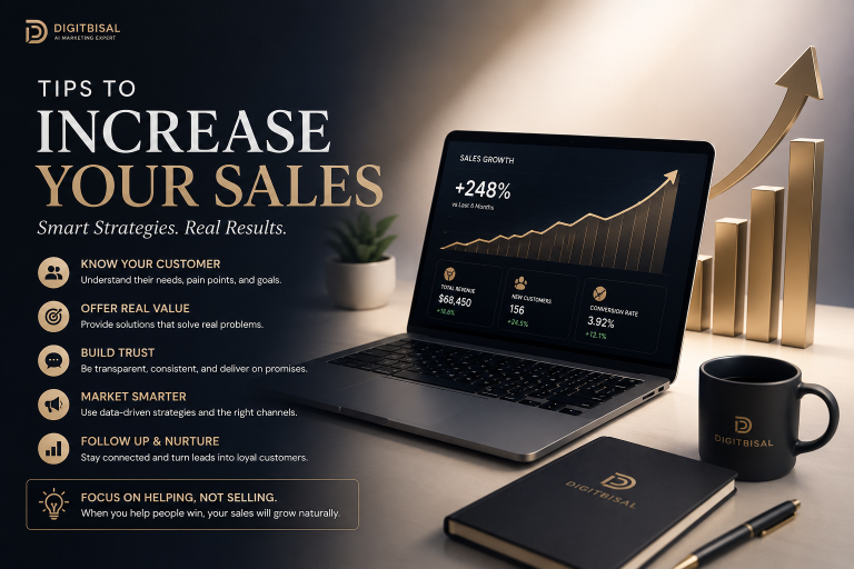 Tips to Increase your sales.